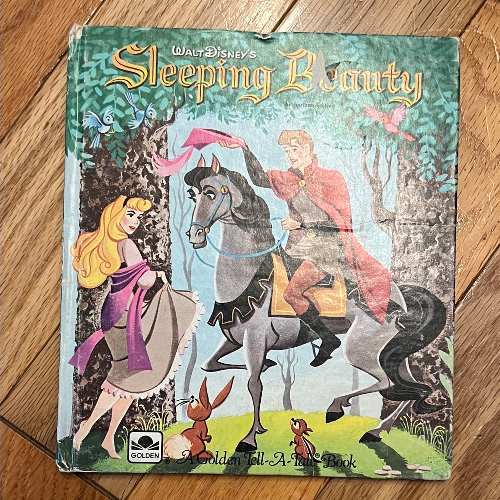 Disney 1959 Sleeping Beauty Golden Tell-a-Tale Book